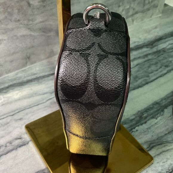 Coach Mini Serena Satchel In Signature Canvas With Horse And Sleigh - Picture 8 of 12